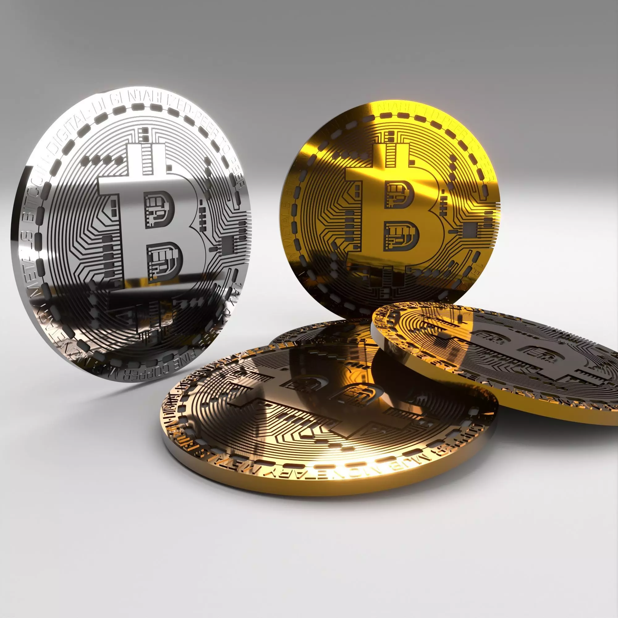 Bitcoin  3D model_0