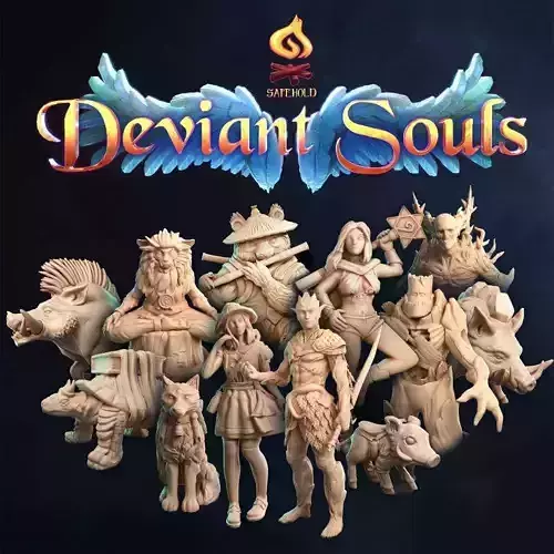 Deviant Souls FULL SET 3D print model