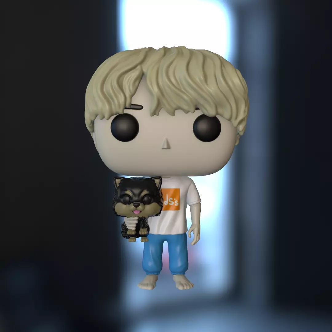 Funko BTS Rainy Days 3D print model