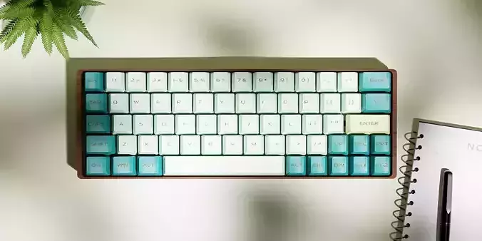 Custom Mechanical Keyboard 3D model