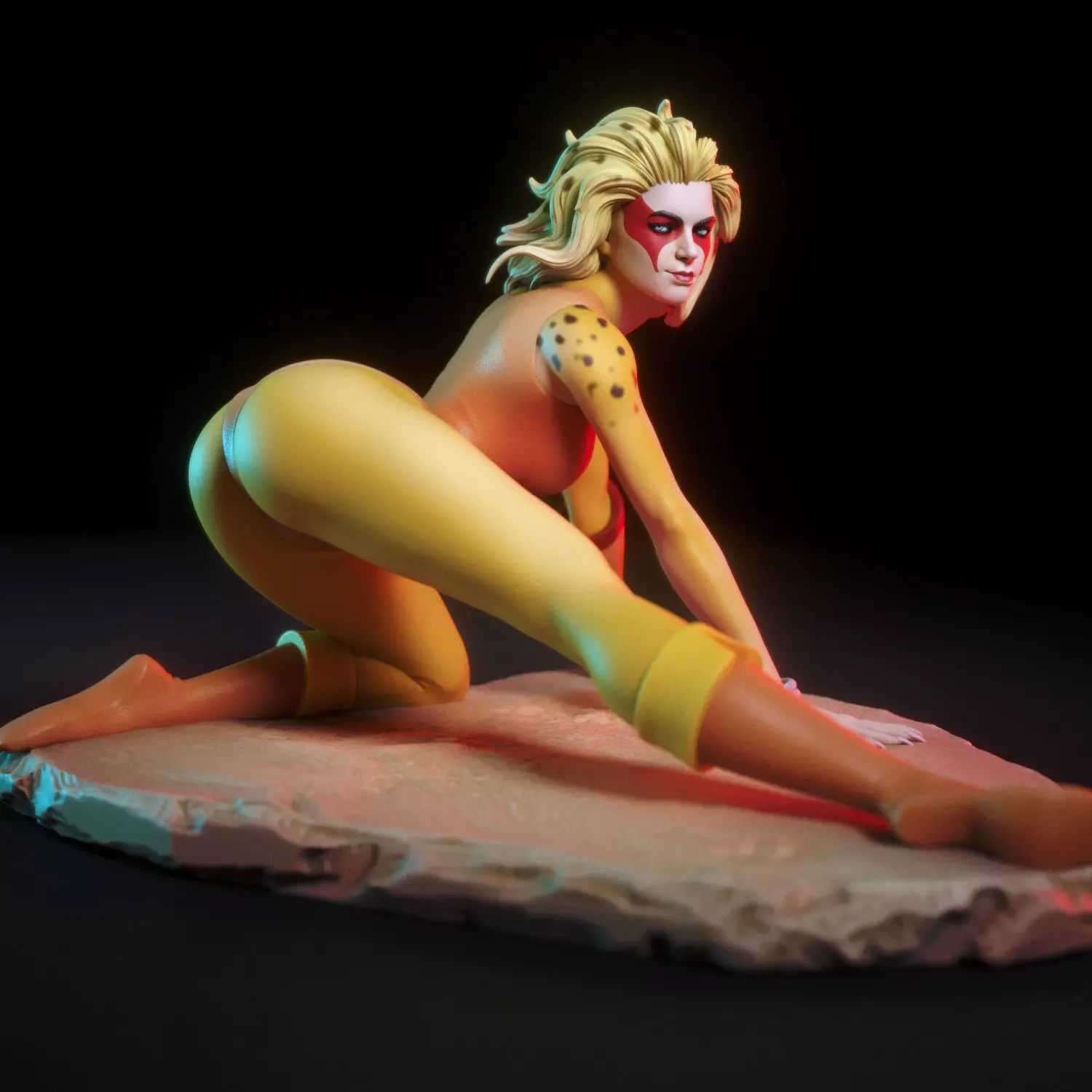 Cheetara from Thundercats 3D print model_0