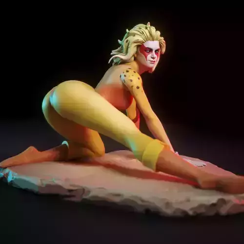 Cheetara from Thundercats 3D print model