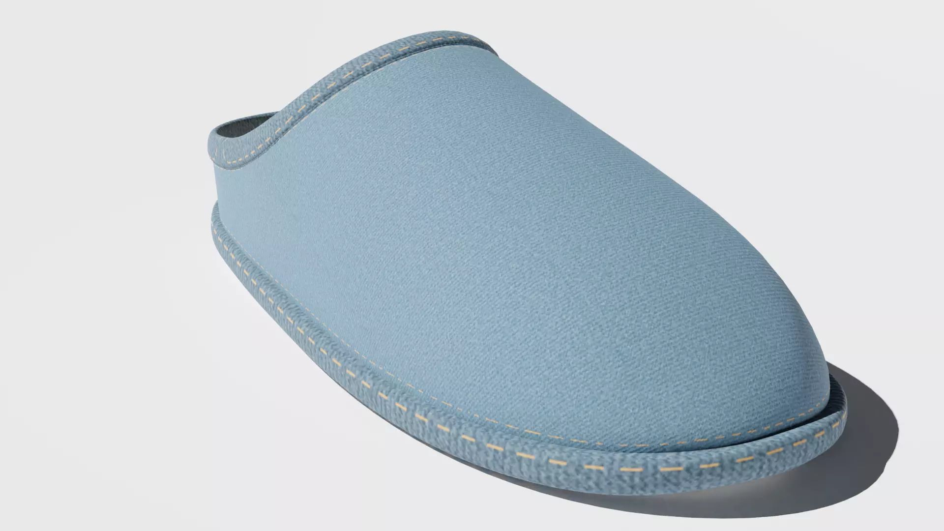 Slipper Low-poly 3D model