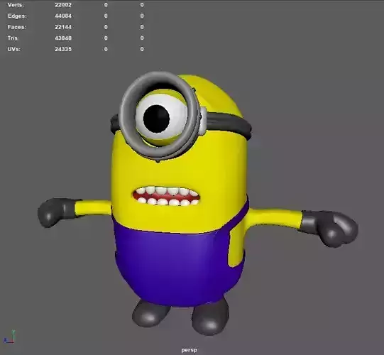 Minion 3D model