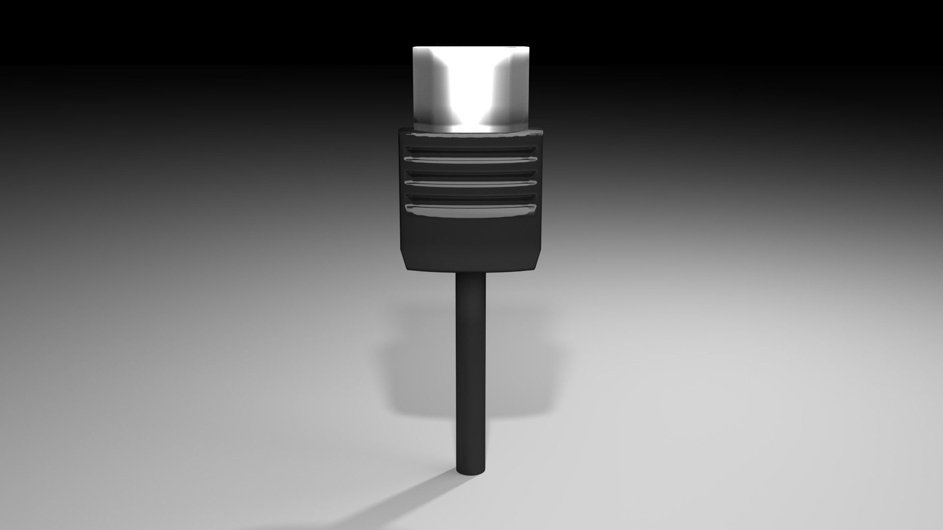 USB - Micro A 3D model_1
