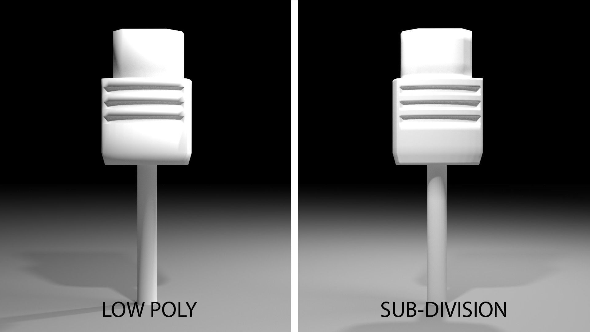 USB - Micro A 3D model_4