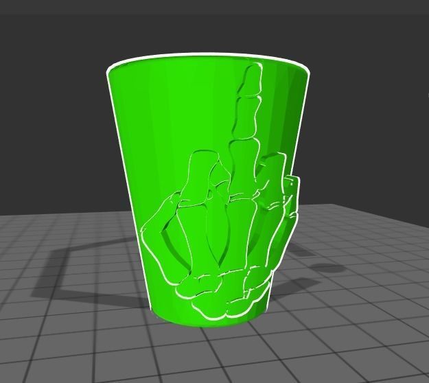 Shot Glases 3D print model_3