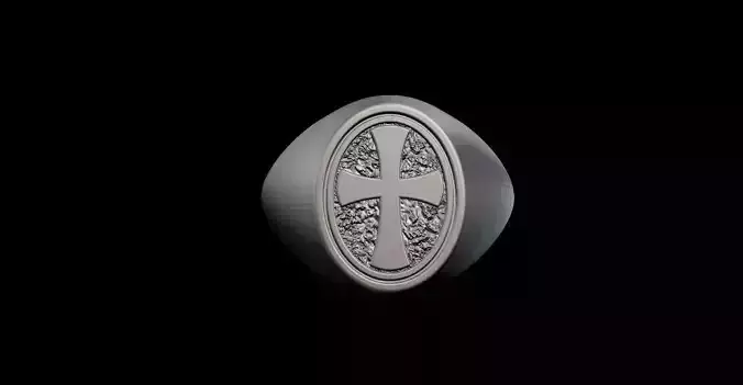 Pope Cross Ring Size 10