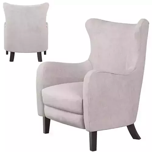 Christopher Knight Home Arabella club chair Low-poly 3D model