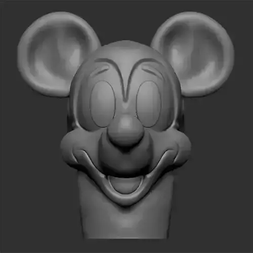 MICKEY MOUSE TRAP Head For Action Figures 3D print model