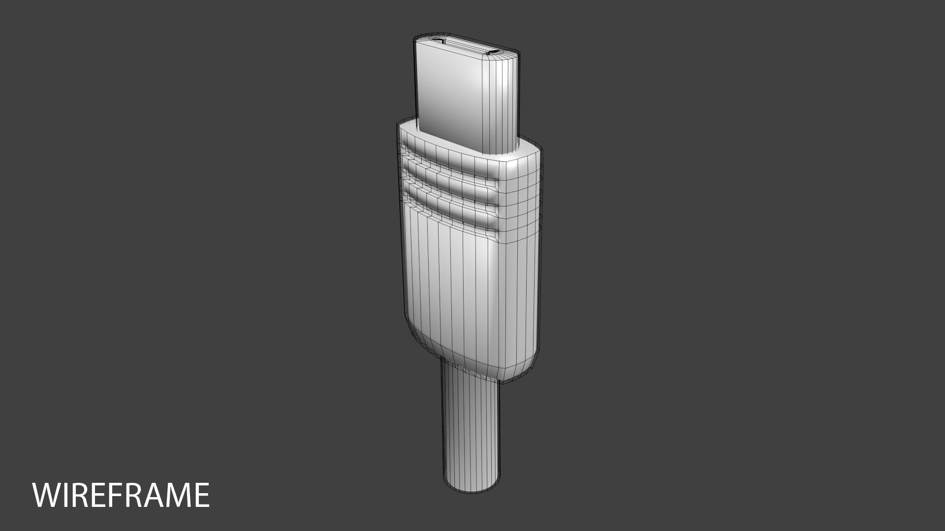 USB - Type C 3D model_3