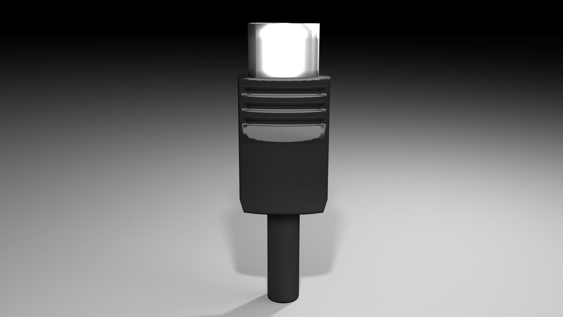 USB - Type C 3D model_1