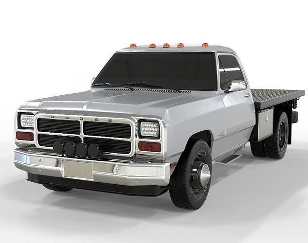 Truck Dodge D100 1978 3D model