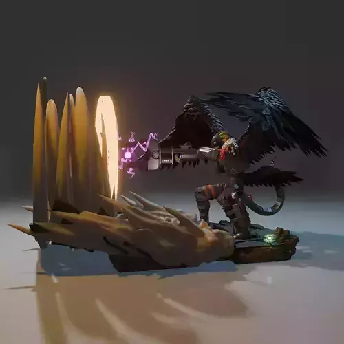 Beelzemon Blast Mode 3D print model