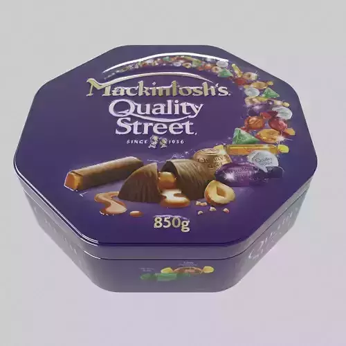 quality street chocolate  3D model