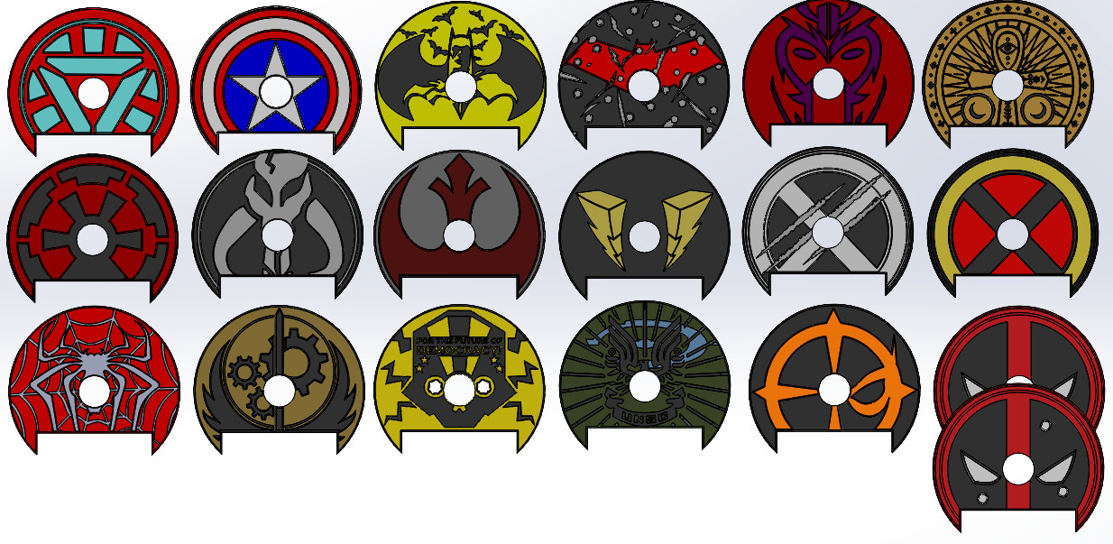 Customizable Helmet Stand 3D print model_2