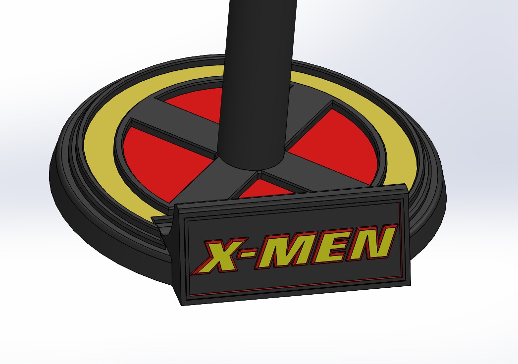 Customizable Helmet Stand 3D print model_5