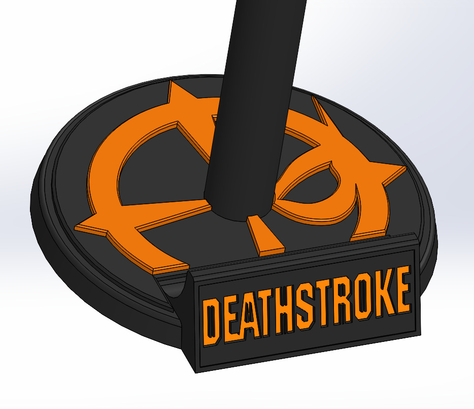 Customizable Helmet Stand 3D print model_19