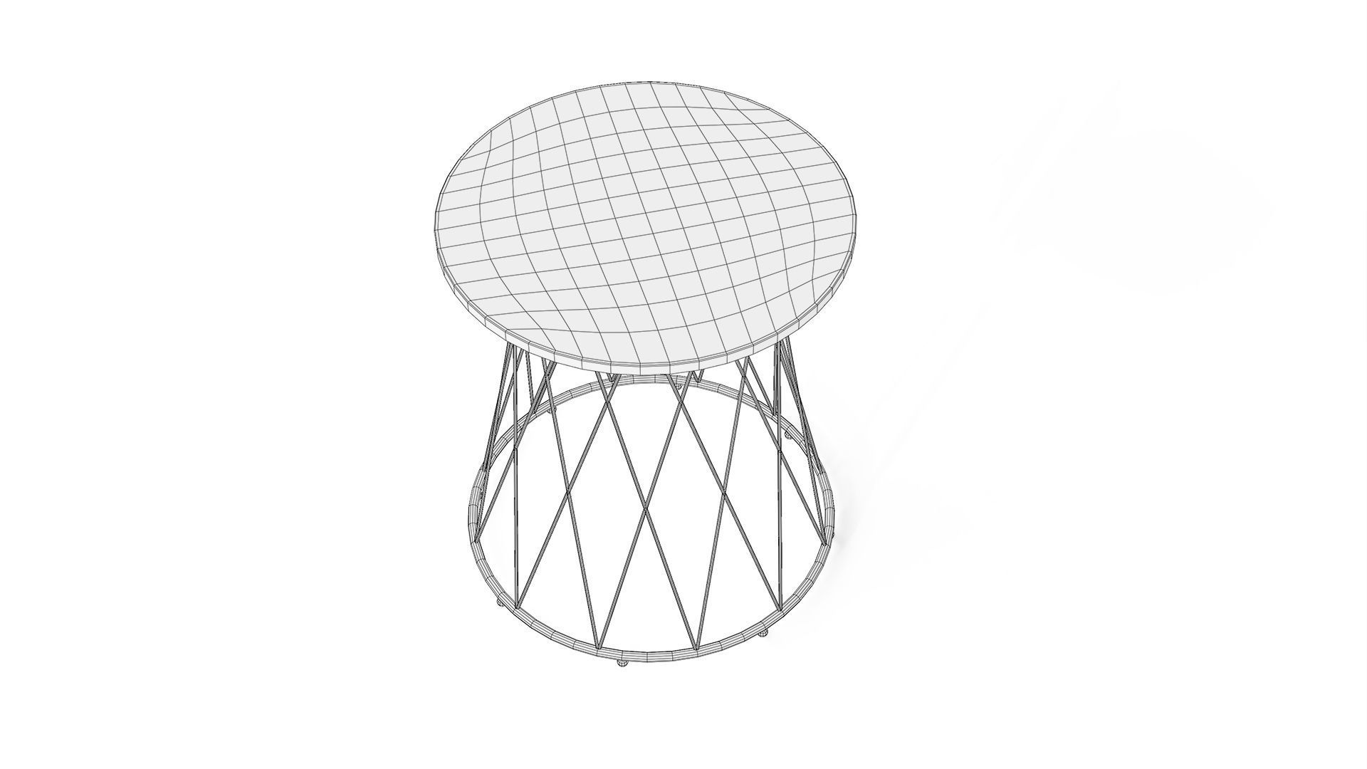 Side Table 3D model_6