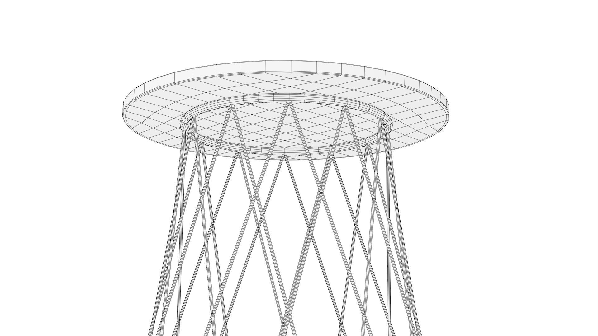 Side Table 3D model_8