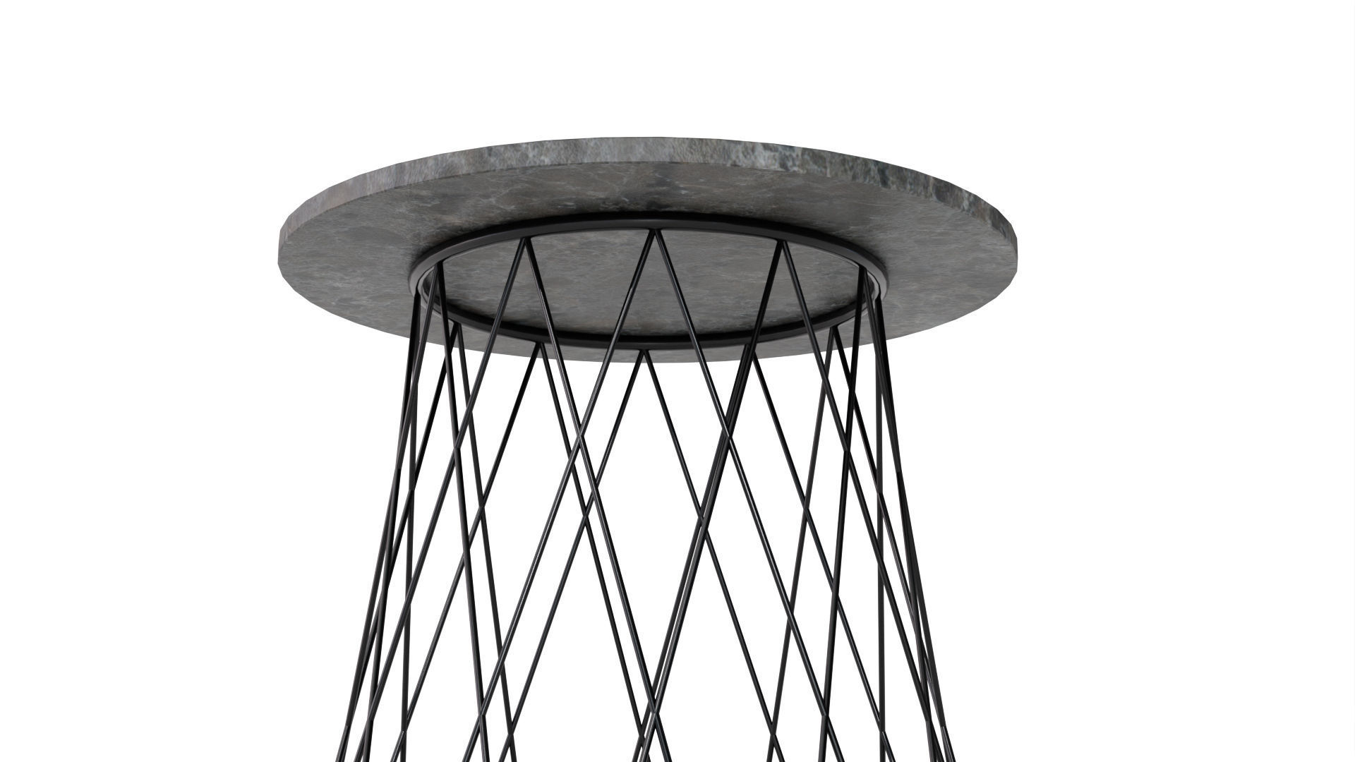 Side Table 3D model_3