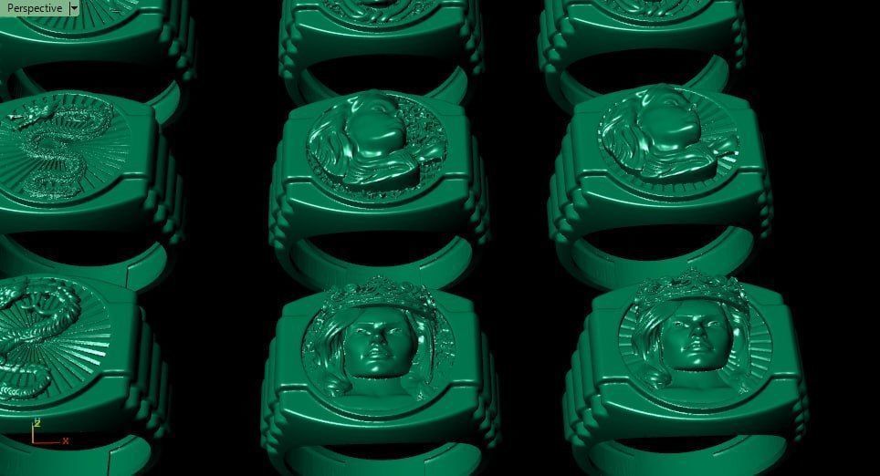 2 base and 6 design on Rolex theme 3D print model_7