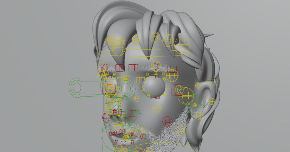 stylized Teen boy 3d rigged Character Free low-poly 3D model_4