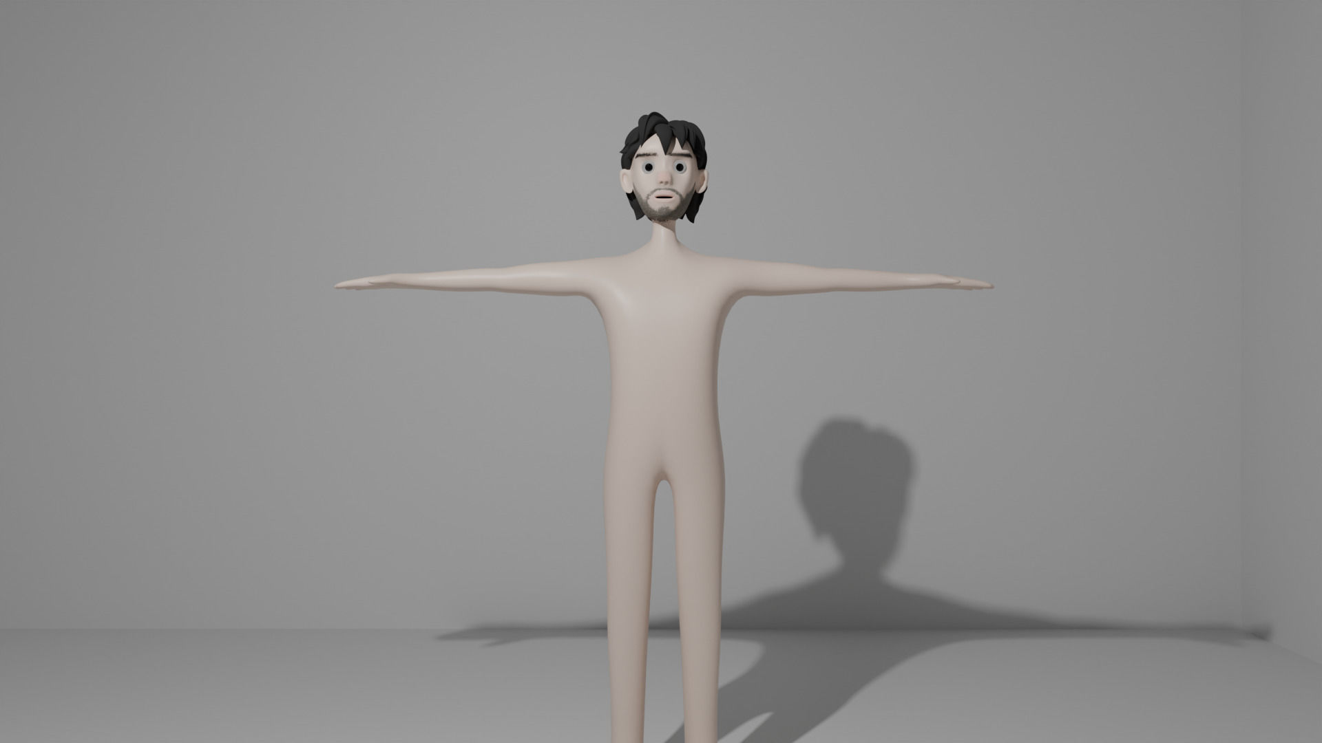 stylized Teen boy 3d rigged Character Free low-poly 3D model_2