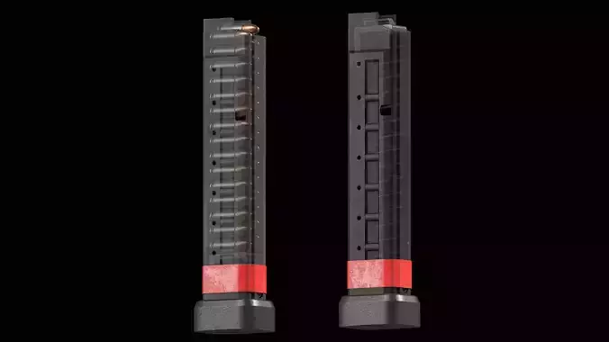 Magazine for 30 rounds of 9x19 cal