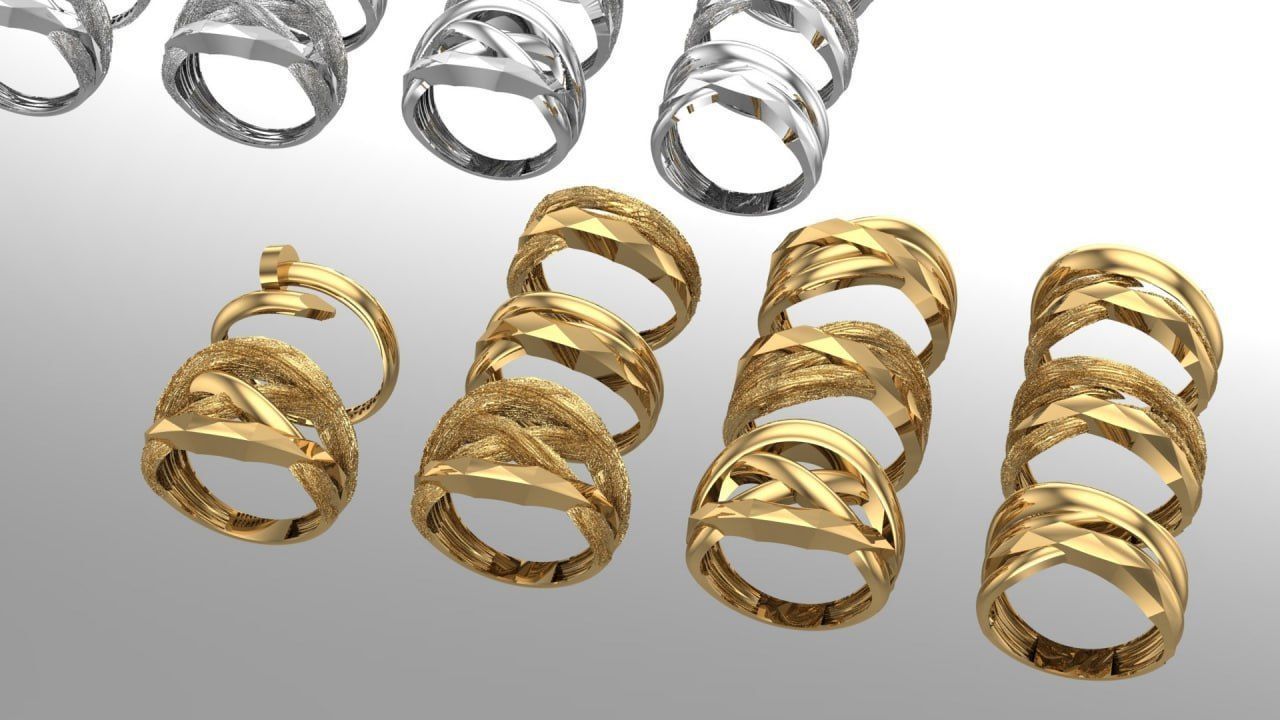 new fusion light designs some with grooves 3D print model_1