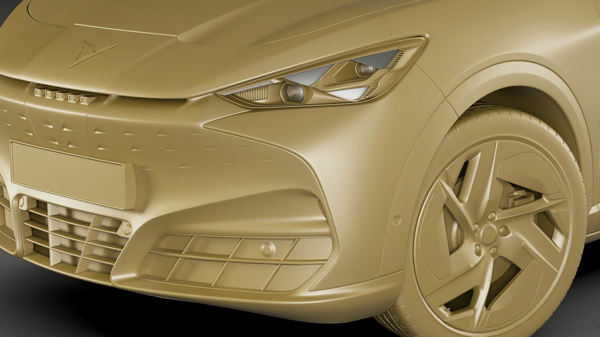 Cupra Tavascan 2024 3D model_30
