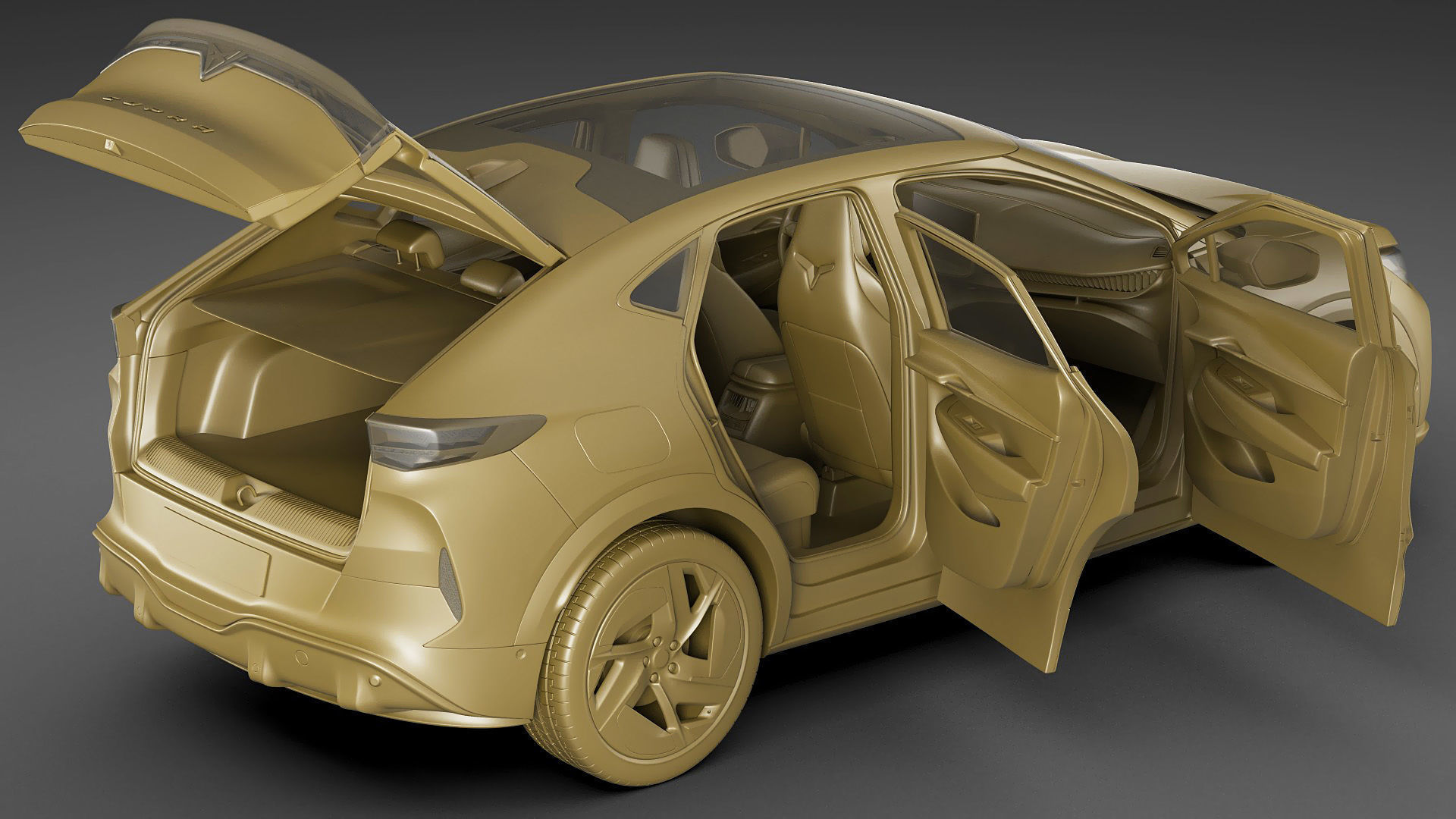 Cupra Tavascan 2024 3D model_34