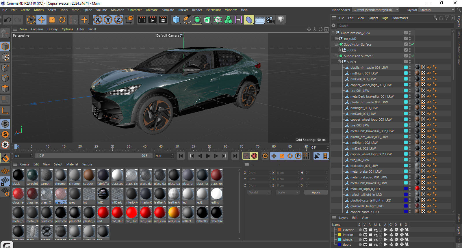 Cupra Tavascan 2024 3D model_40