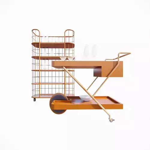 Trolley and shelf design