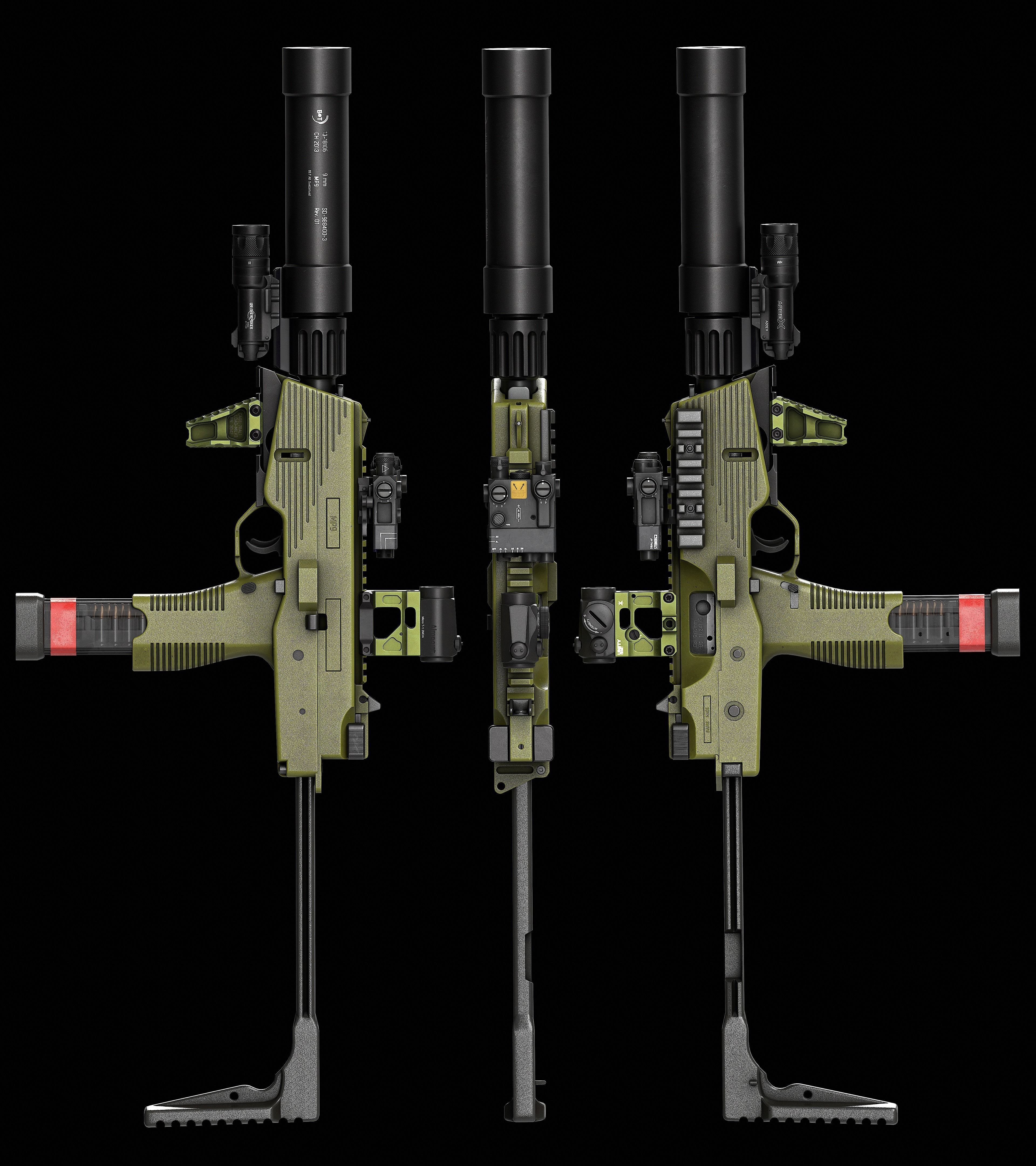 Steiner DBAL A3 Low-poly 3D model_6