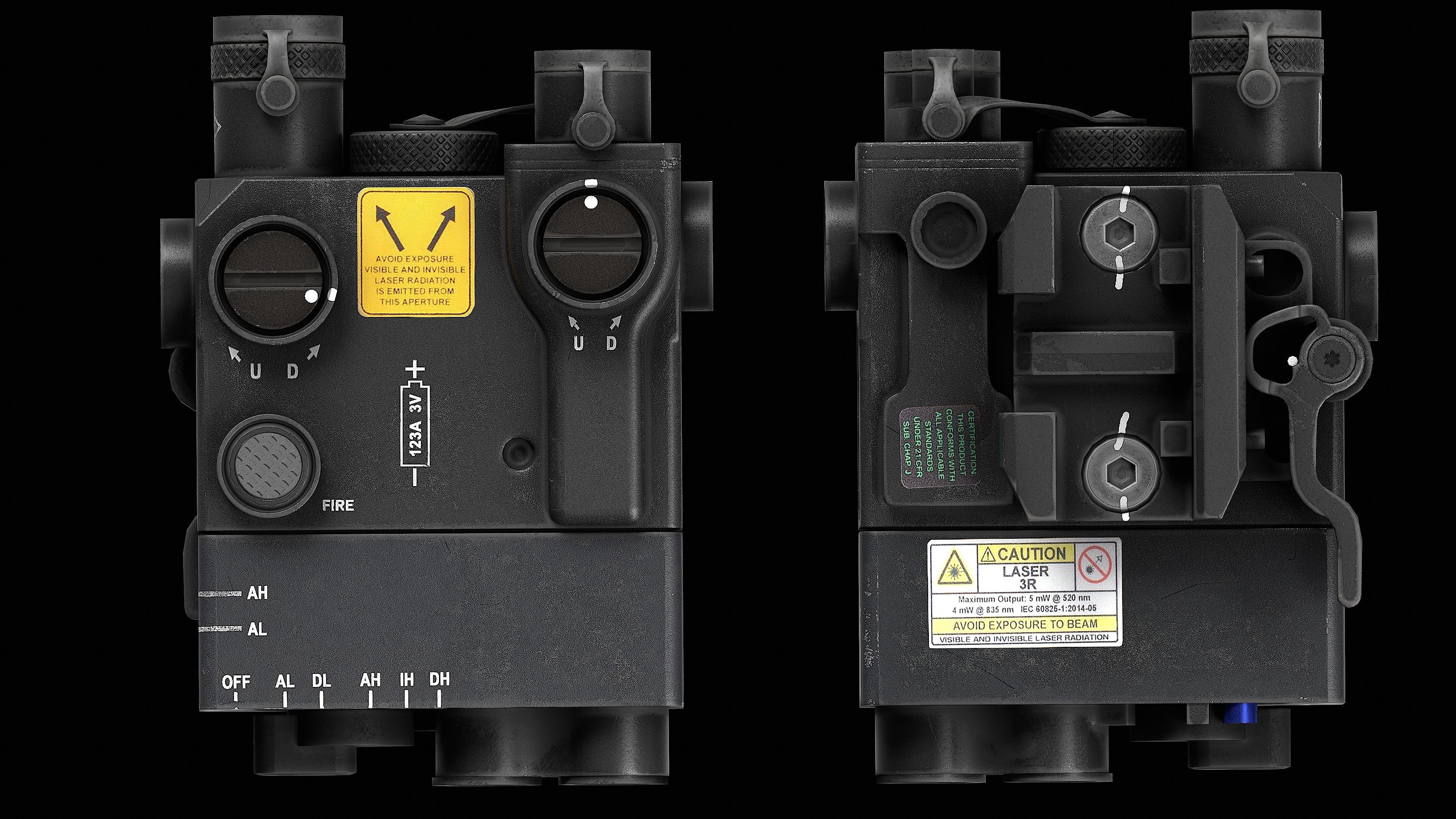 Steiner DBAL A3 Low-poly 3D model_5