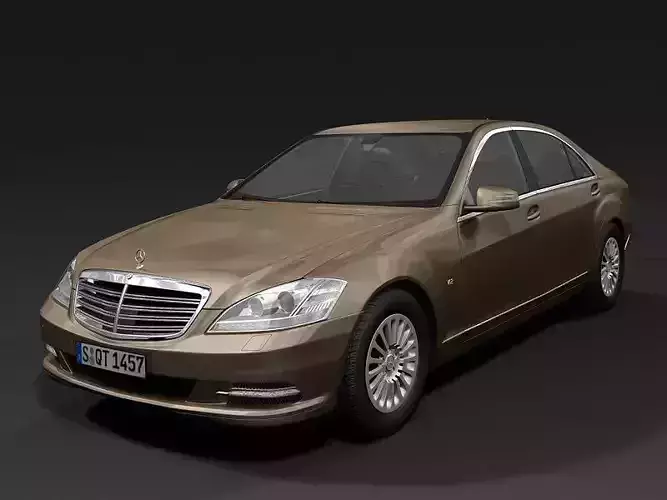 2010 Mercedes Benz S Class 3D model