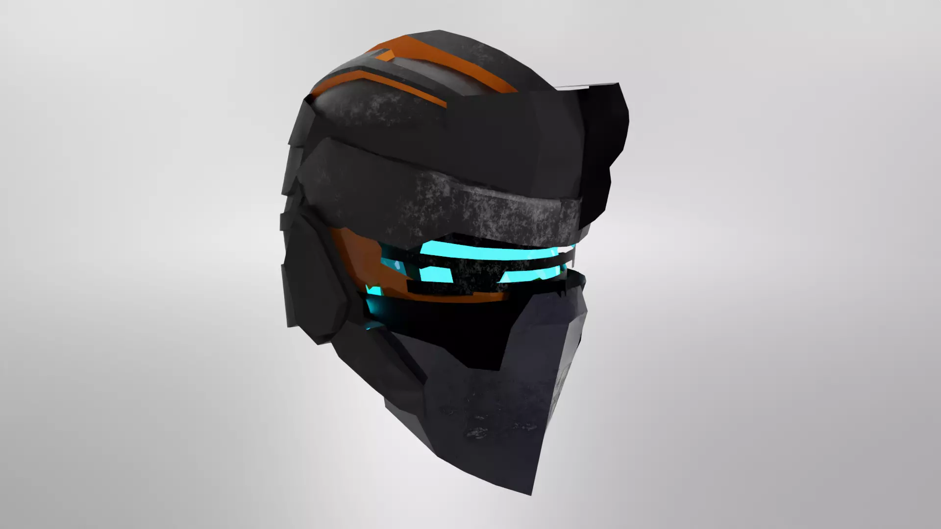 The Space helmet  Free 3D model_0