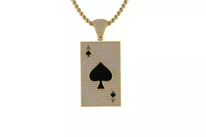 Ace Diamond Pendants 4
