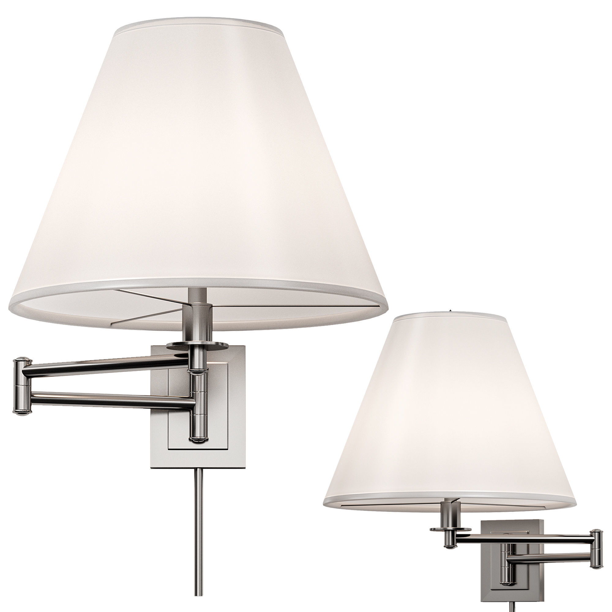 Gold sconce Darren 3D model_6