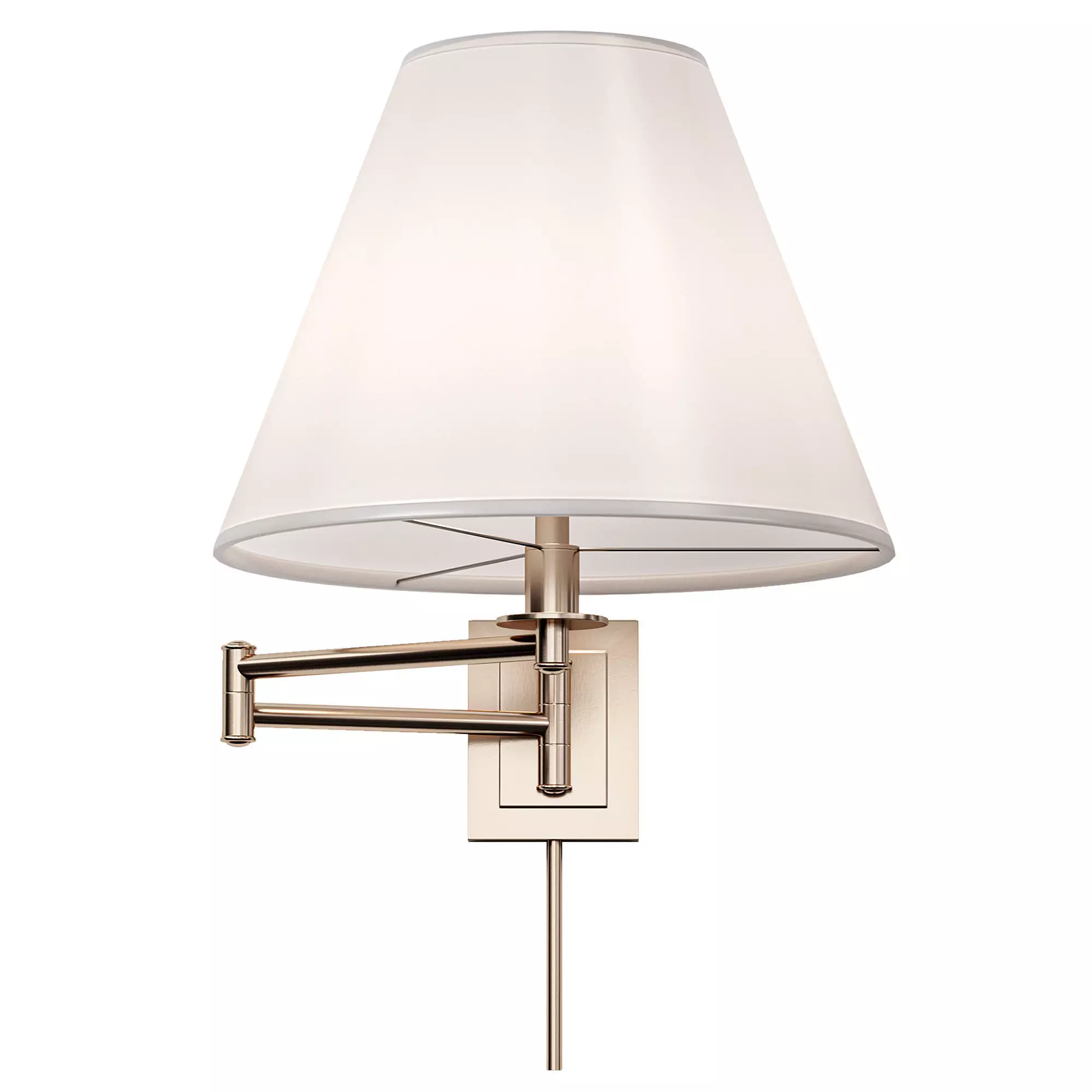 Gold sconce Darren 3D model_0