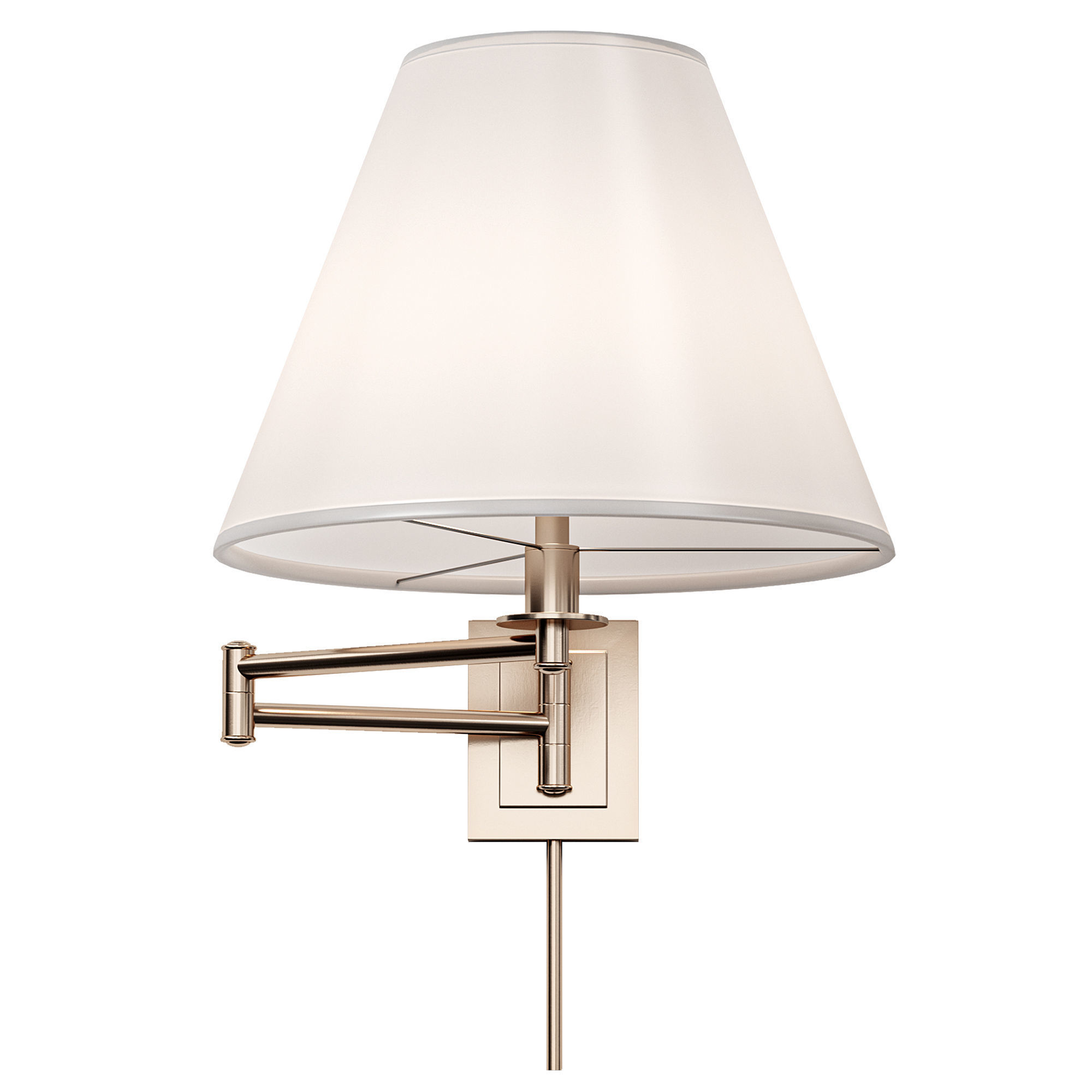 Gold sconce Darren 3D model_11