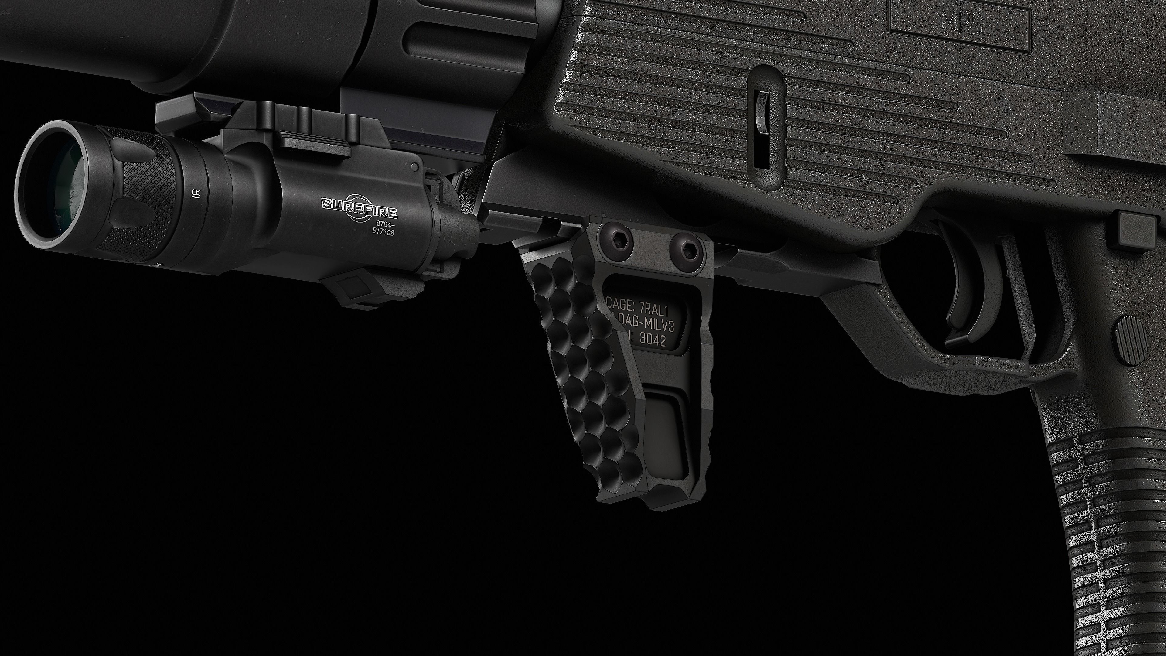 3D model Brugger Thomet MP9 V2 VR / AR / low-poly | CGTrader