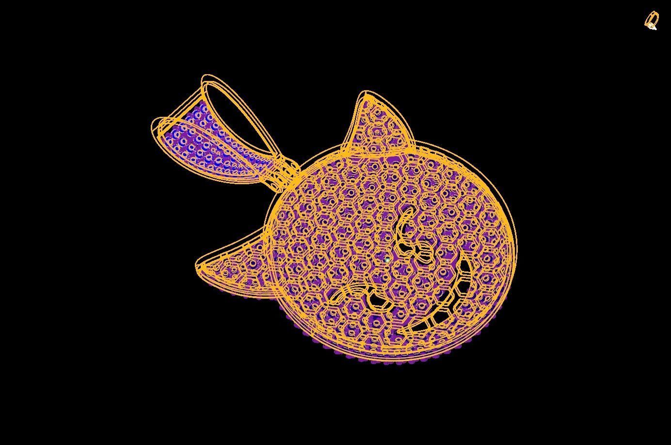 0158 - Devil Smiley Iced  Hip-hop Pendant 3D print model_3