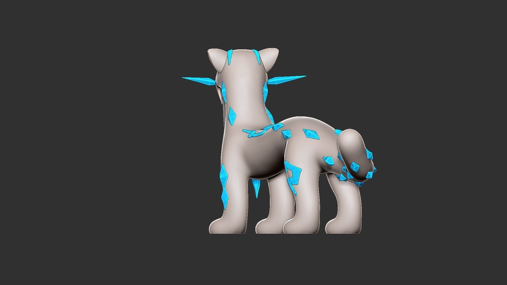 POKEMON CHIEN PAO 3D print model_11