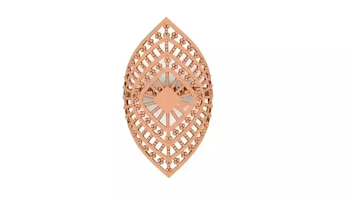 Beads Balls Ultra Vision Wire Mesh Plain Gold Ring