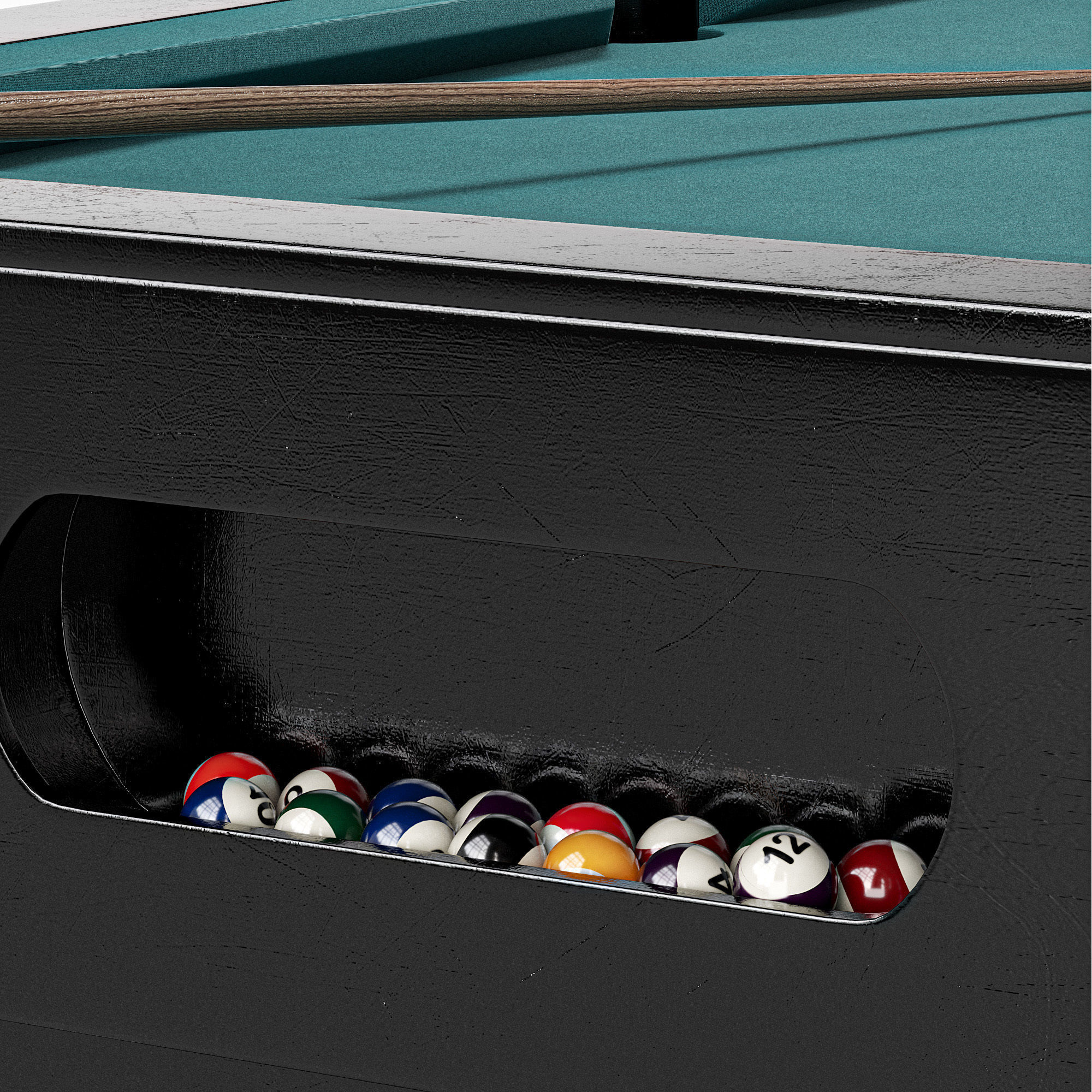 Mightymast 7ft Speedster Pool Table 3D model_21