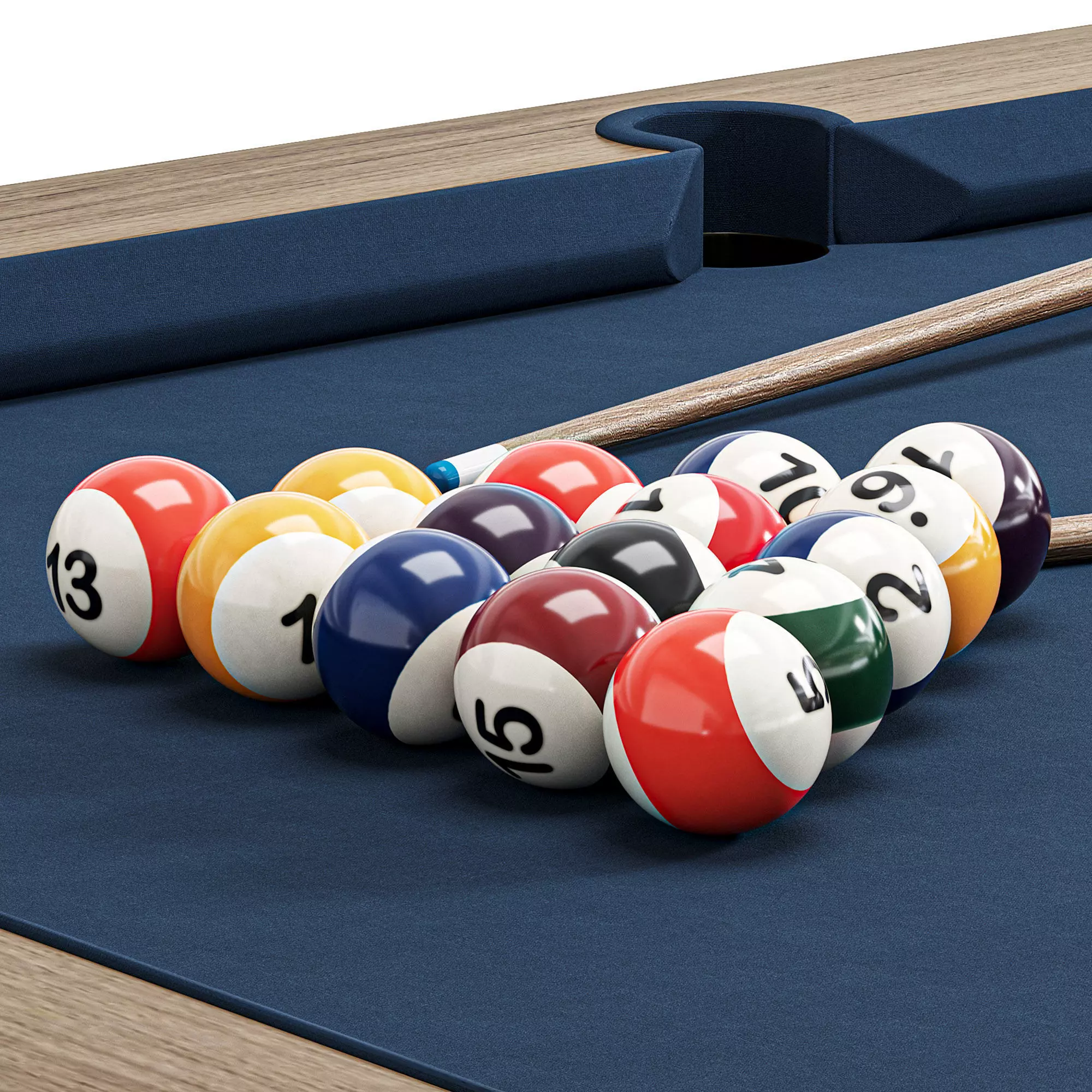 Arclight Pool Billiards table 3D model