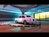 showroom garage Low-poly 3D model_2