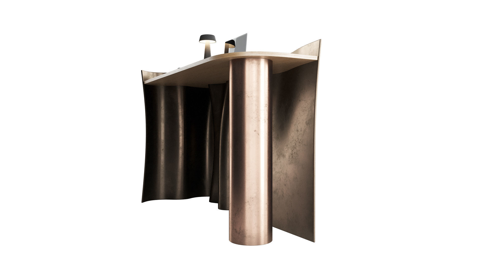 Reception 8 3D model_7